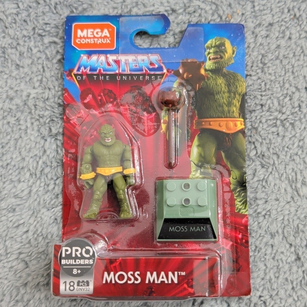 Mega Construx Masters Of The Universe Moss Man Mini Figure 2019 Sealed New MOTU